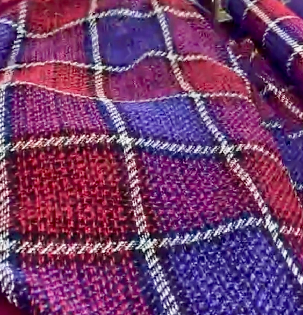 Our Purple and Red  Fame - Tweed