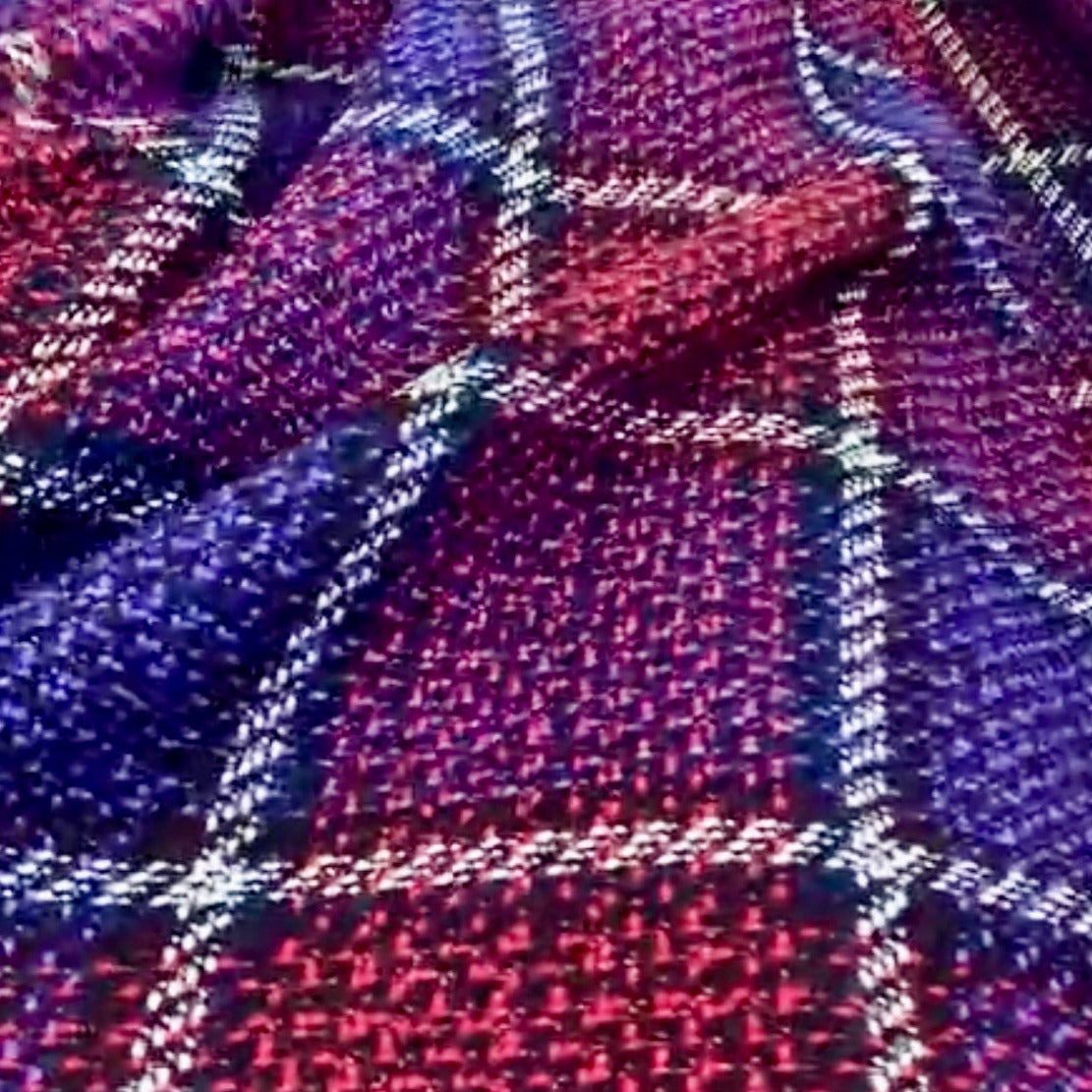 Our Purple and Red  Fame - Tweed