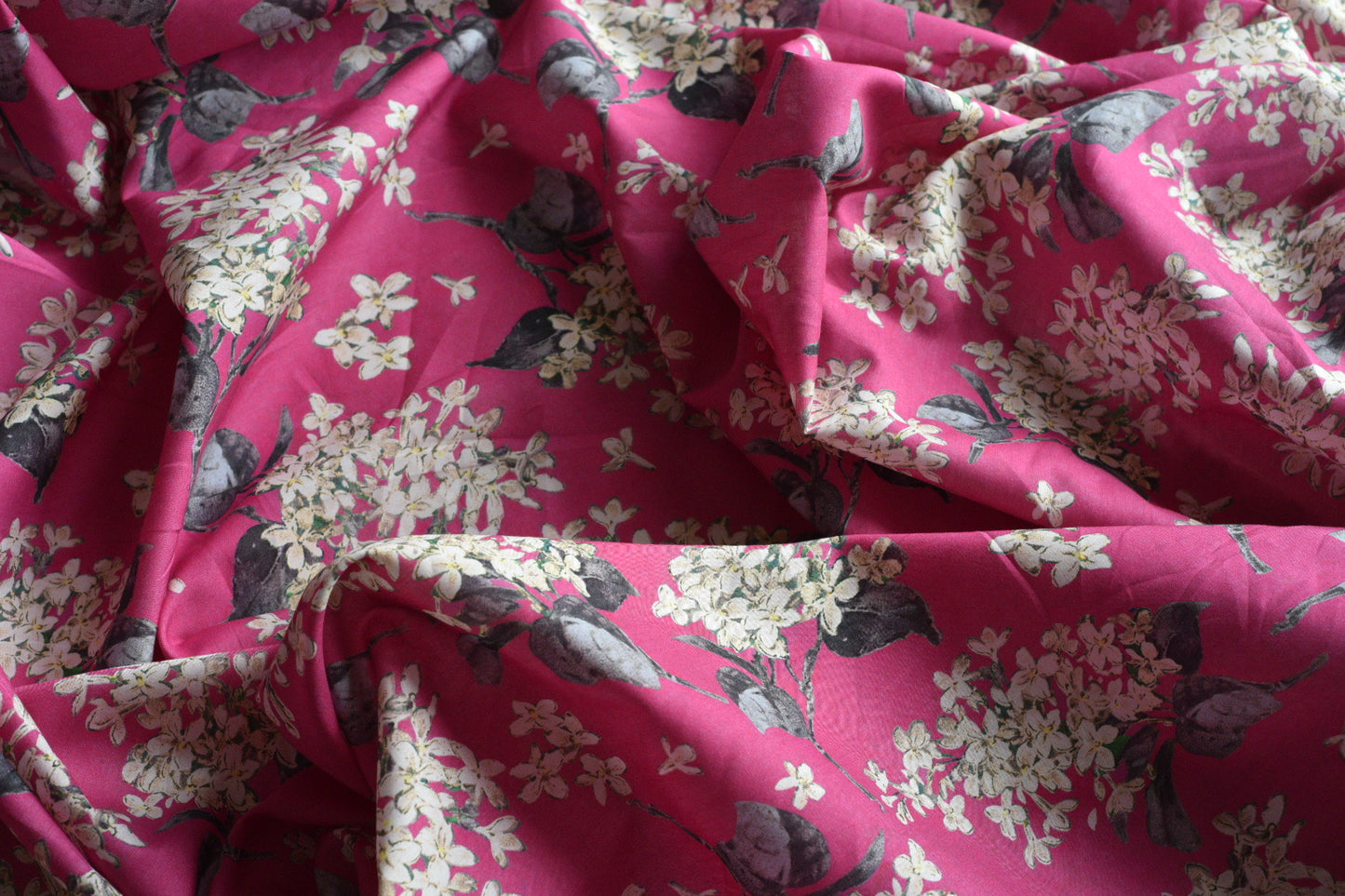 Alice and the Garden of talking Flowers - Liberty Fabric - Pink