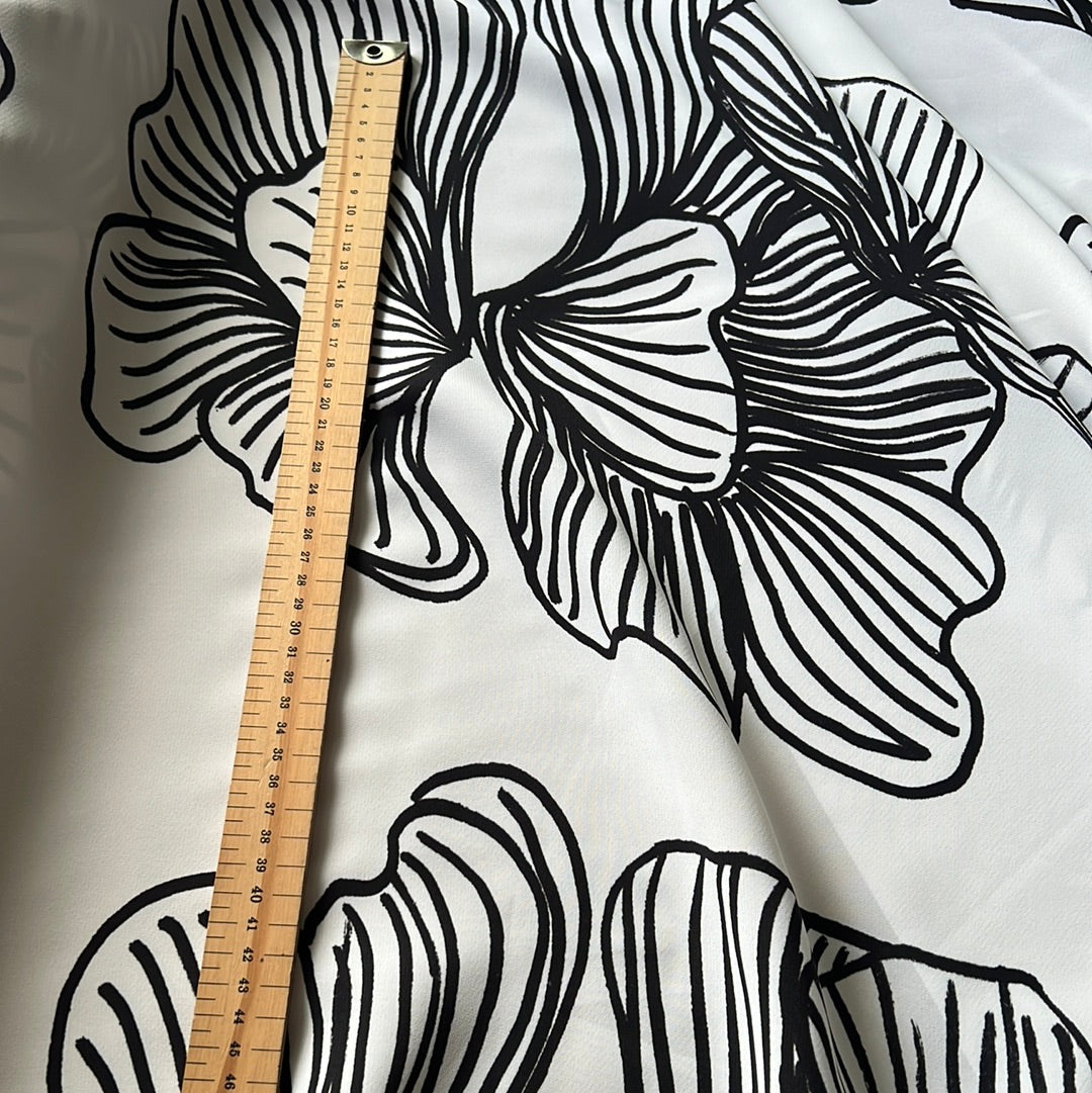 Stripe Flowers in Snow
